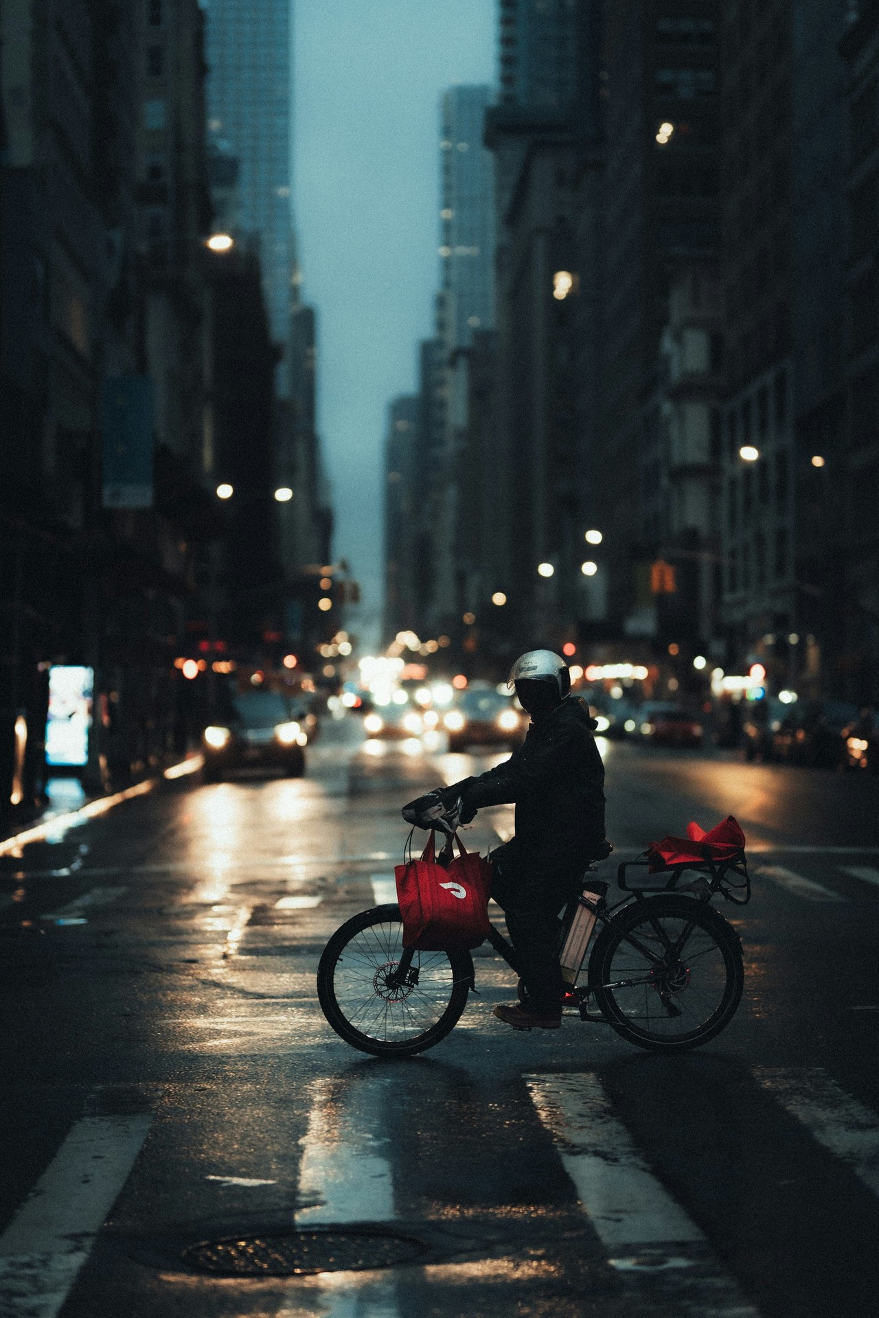 fonds d'écran Street, bicycle