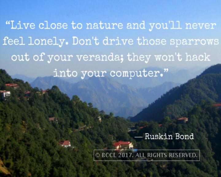 Love Nature..and care for Birds and Animals..