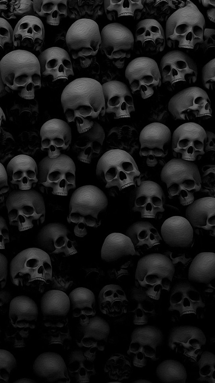 black skulls