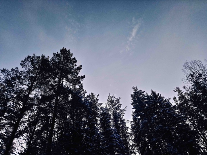 небо
