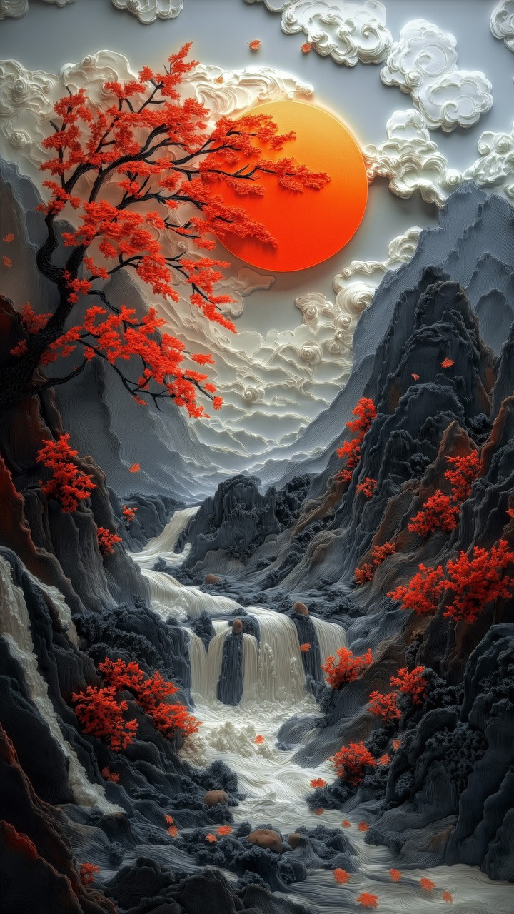 обои Orange, Autumn