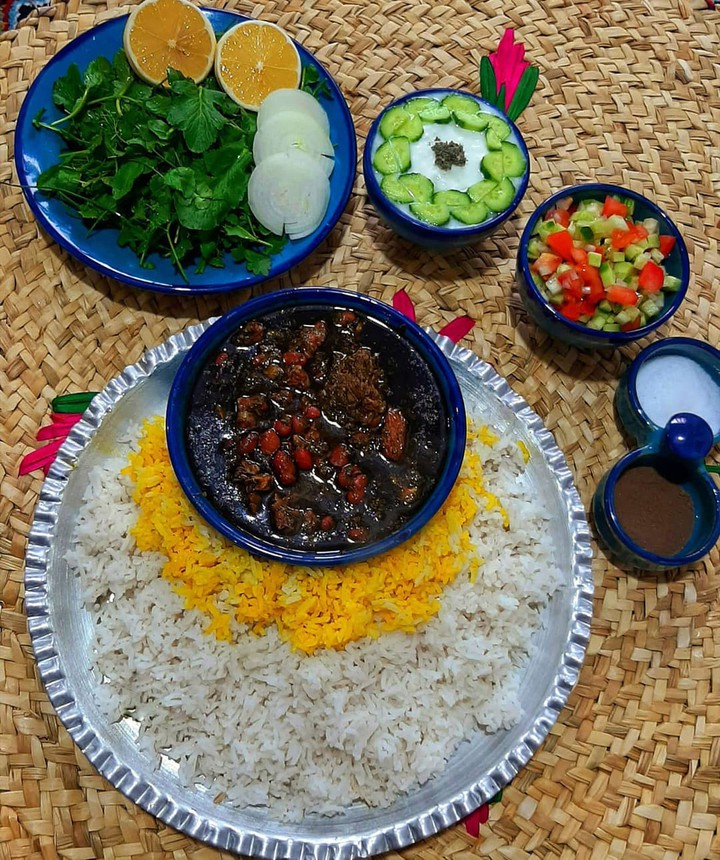 خورشت سبزی ایرانی