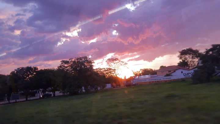pôr do sol
