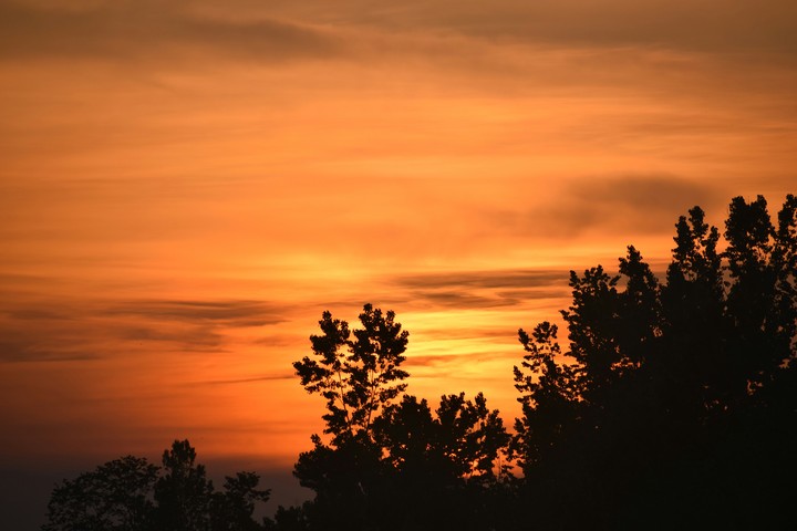 sunset in Kashmir