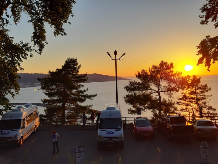 sunset from Trabzon