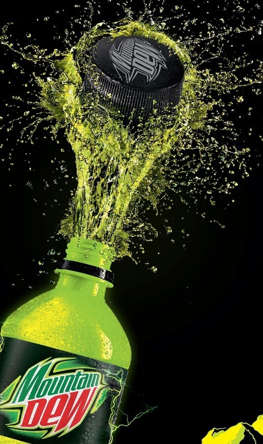 drink to tha last drop......Mountain Dew.