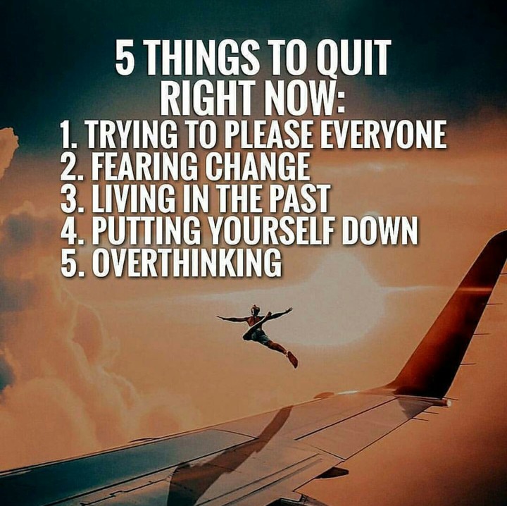 5 Things to Quit...