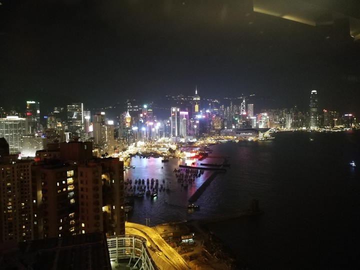 Hong Kong night view