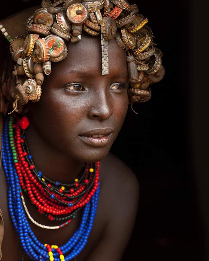 "Beautiful Dassanech woman" by Eric Lafforgue