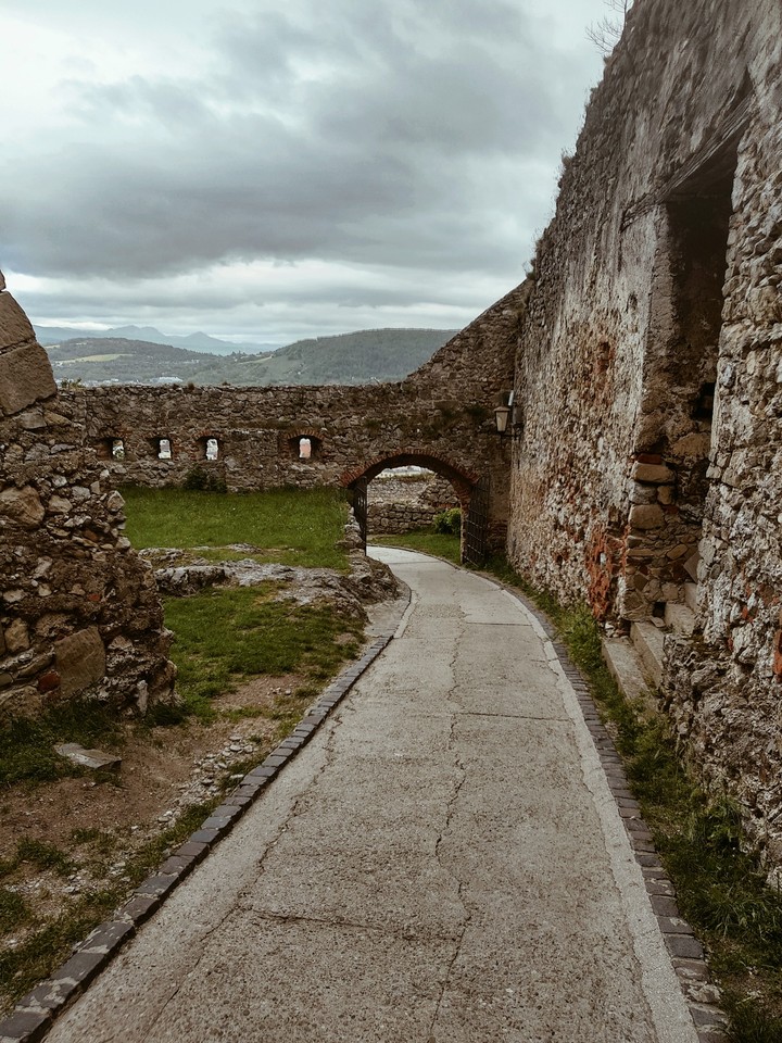 Inside castle