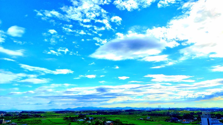 blue sky