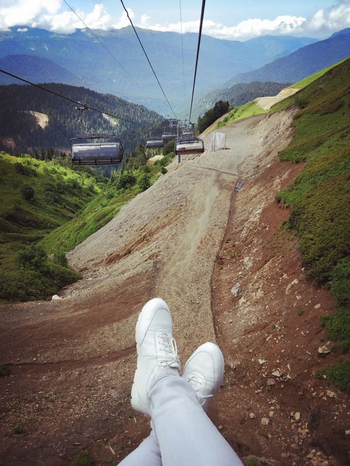 from high