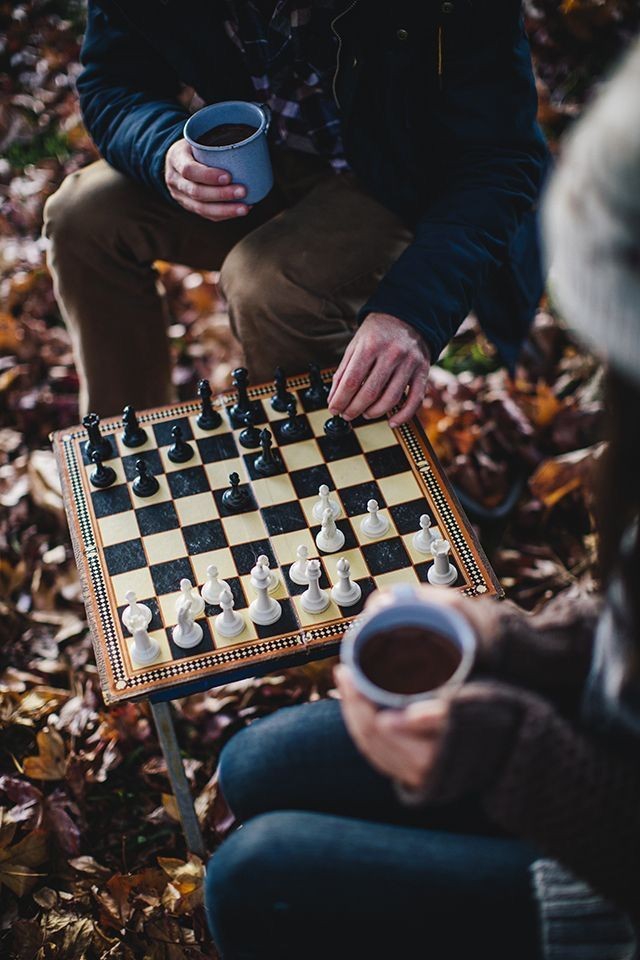 Chess and coffee