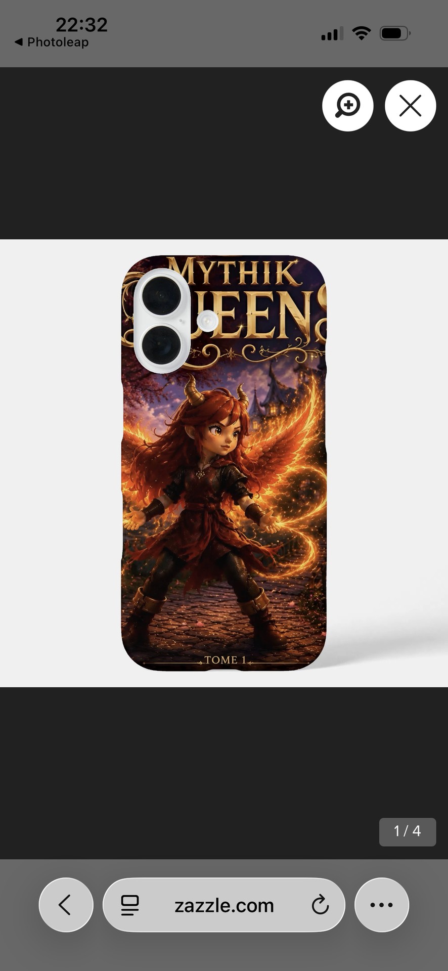 Coque de téléphone mythik queens que vous pouvez vraiment acheter esty mais il faut posséder l’image