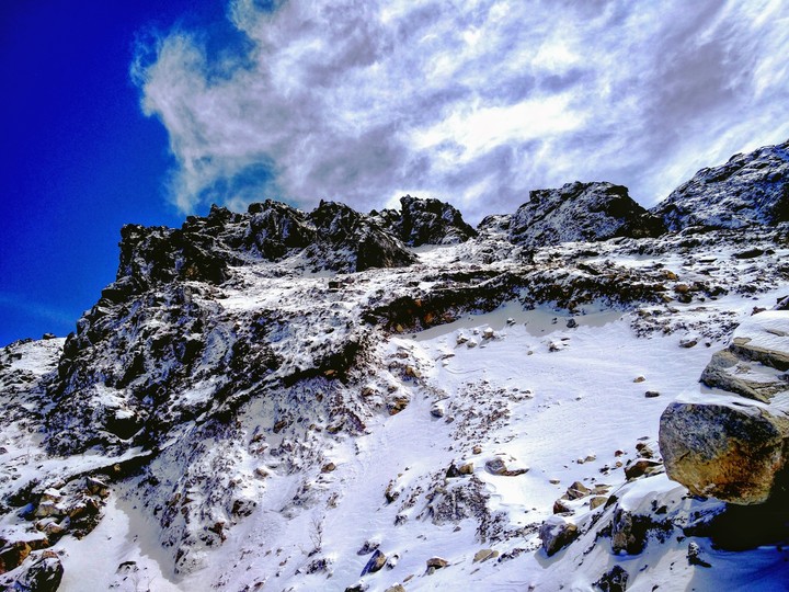 Mountains are a man's best friend!