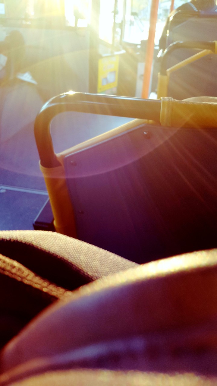sunshine in the bus