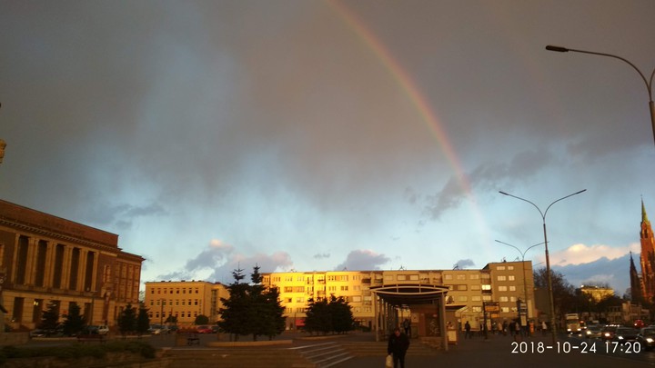 Rainbow in Dąbrowa Górnicza