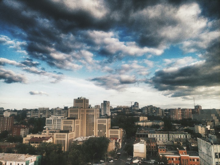 sky is city