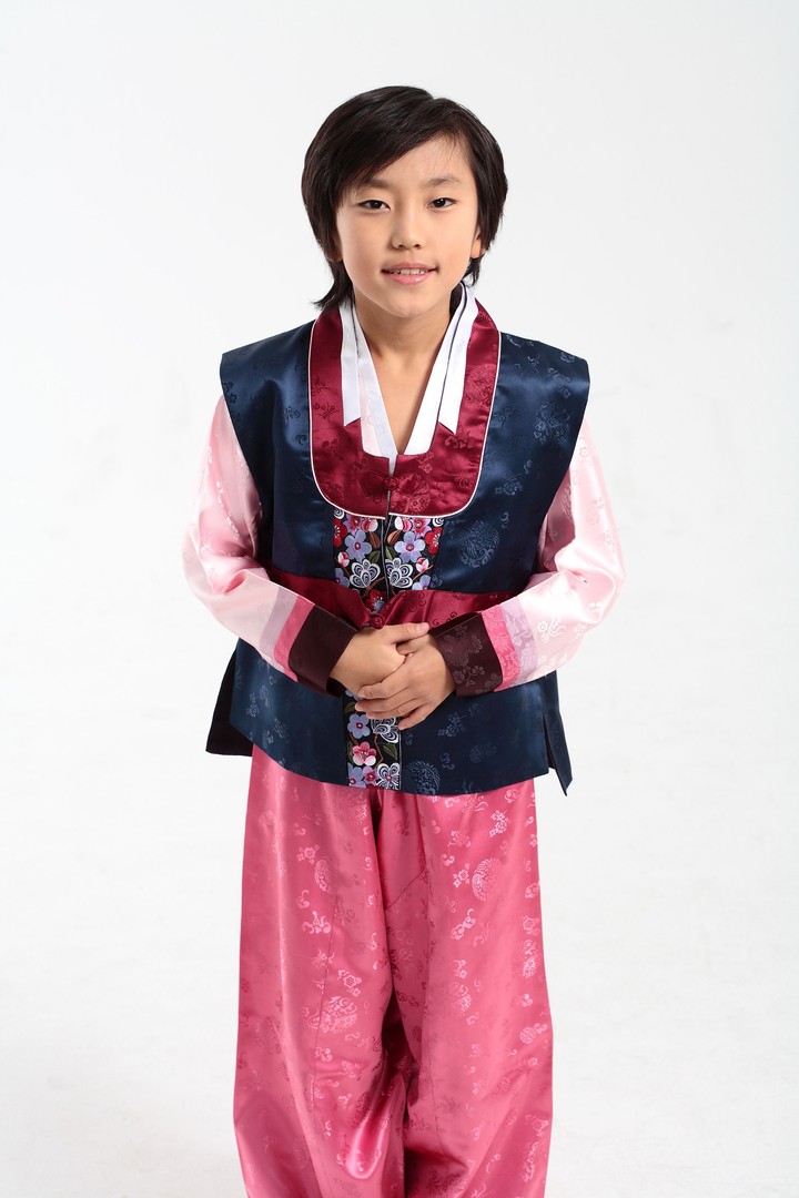 Family in Korean Dress
