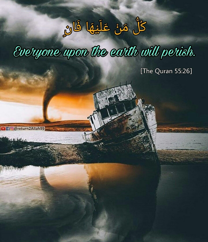 Every thing will perish