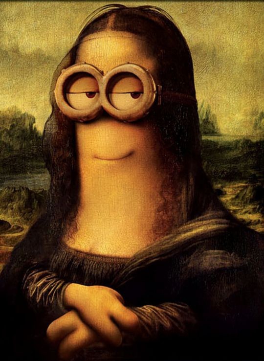 minion mona liza