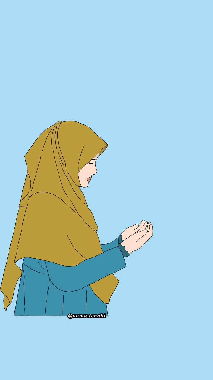 hijab drawing