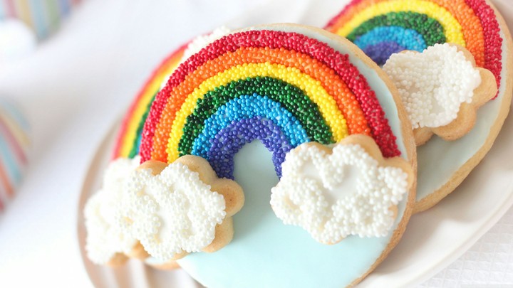 rainbow dessert