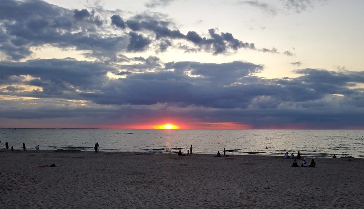 Sonnenuntergang Ostsee