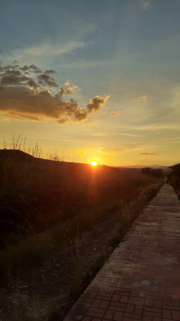 atardecer