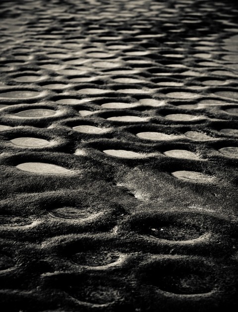 Puddles Of Water On The Rocks