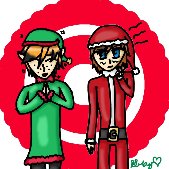 Christmas Oc Drawing!