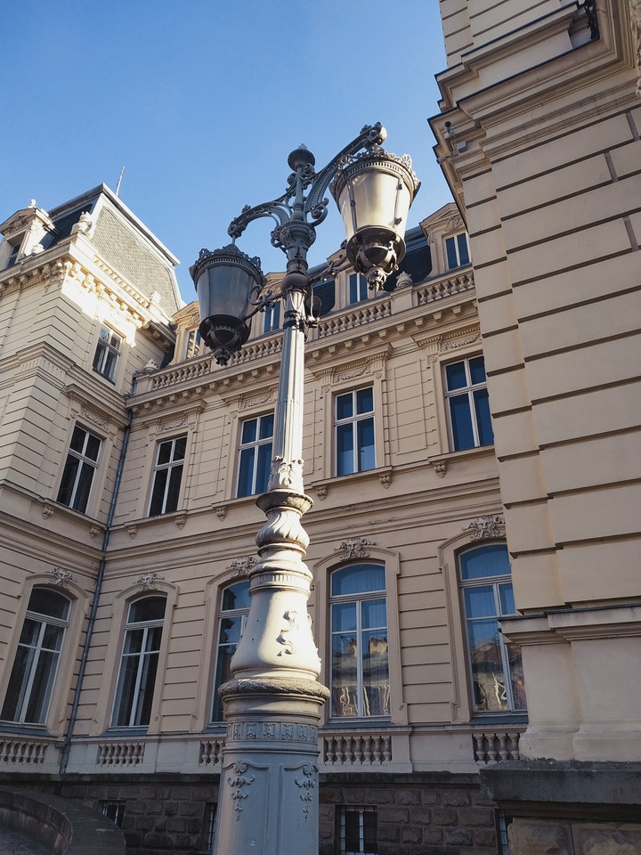 The Potocki Palace in Lviv, Ukraine