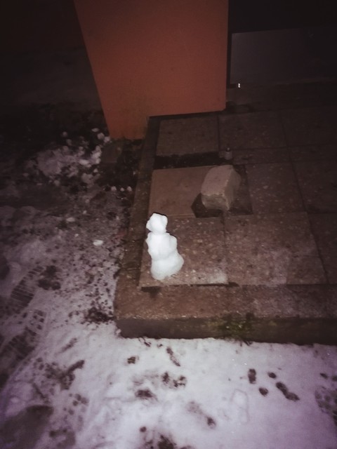 A little snowman ⛄
