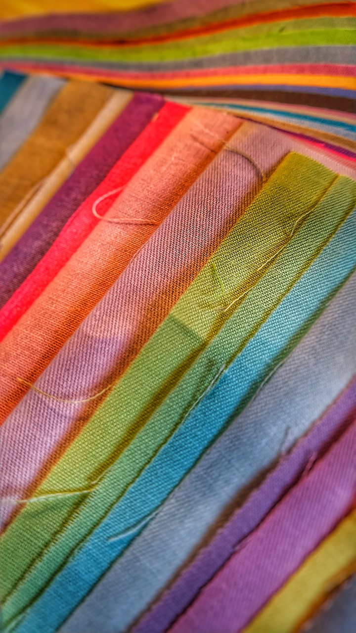 colourful fabrics