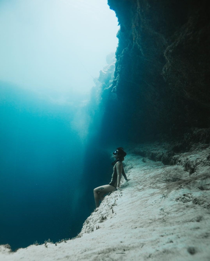 water diving