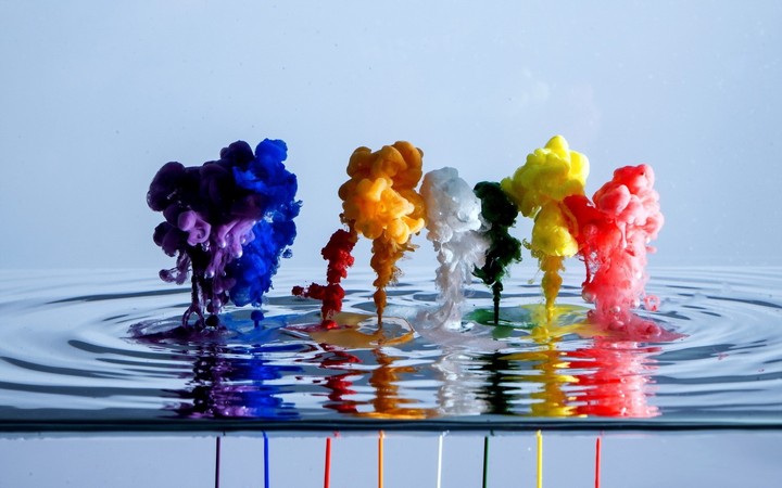 Paint Water Liquid