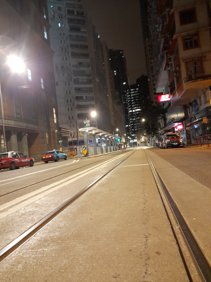 Hong Kong city night