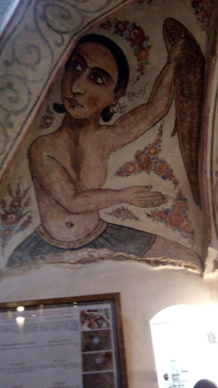 ceiling of old bath in iran/mashhad