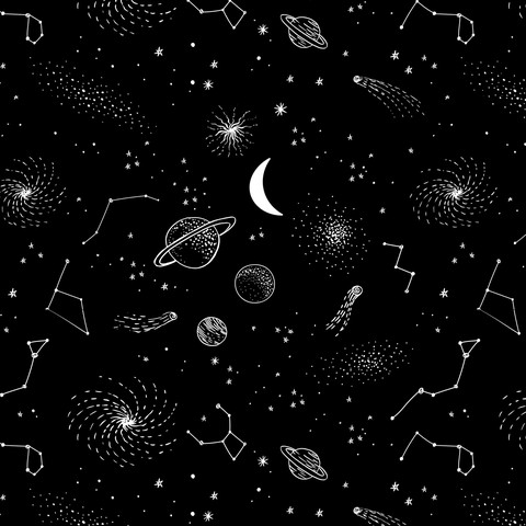one space