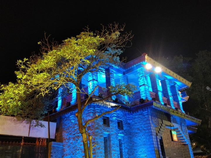 Blue.....No filter