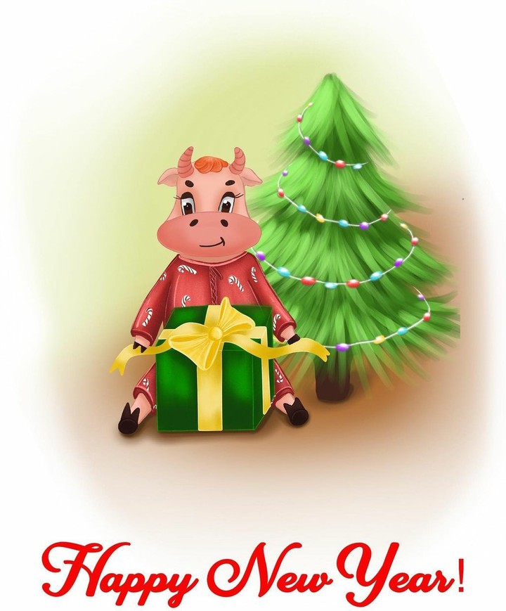 happy new year card