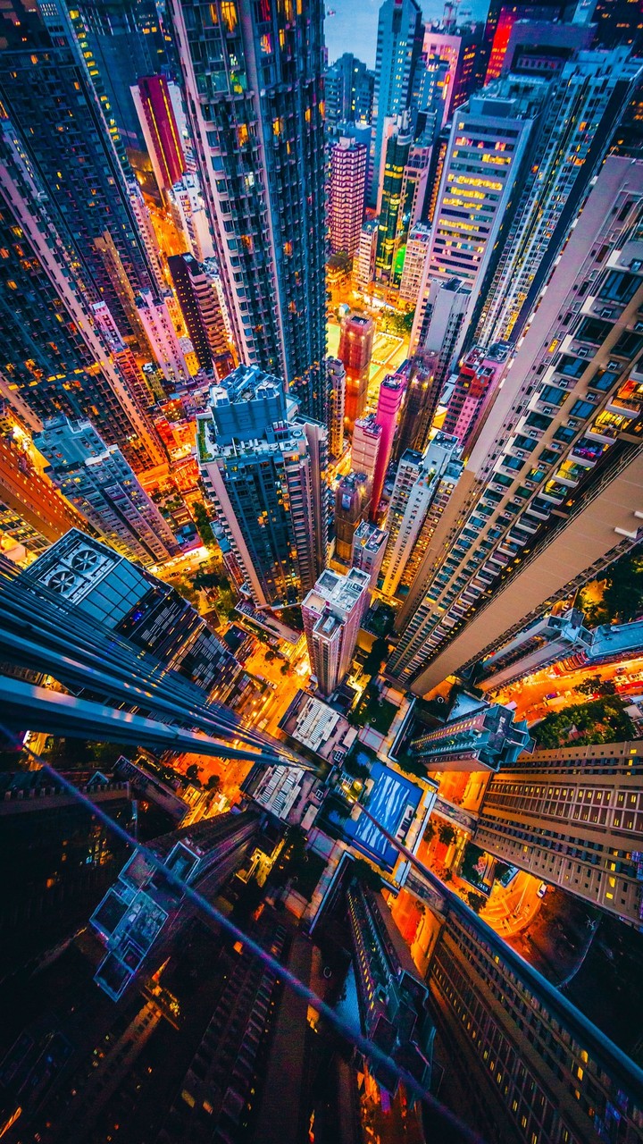 colour full building