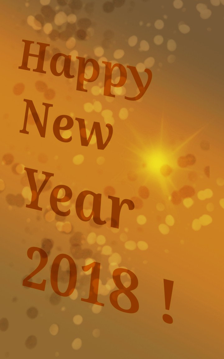 New Year greeting