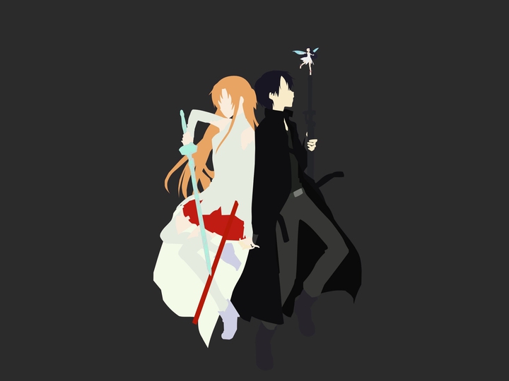 Asuna, Kirito & Yui