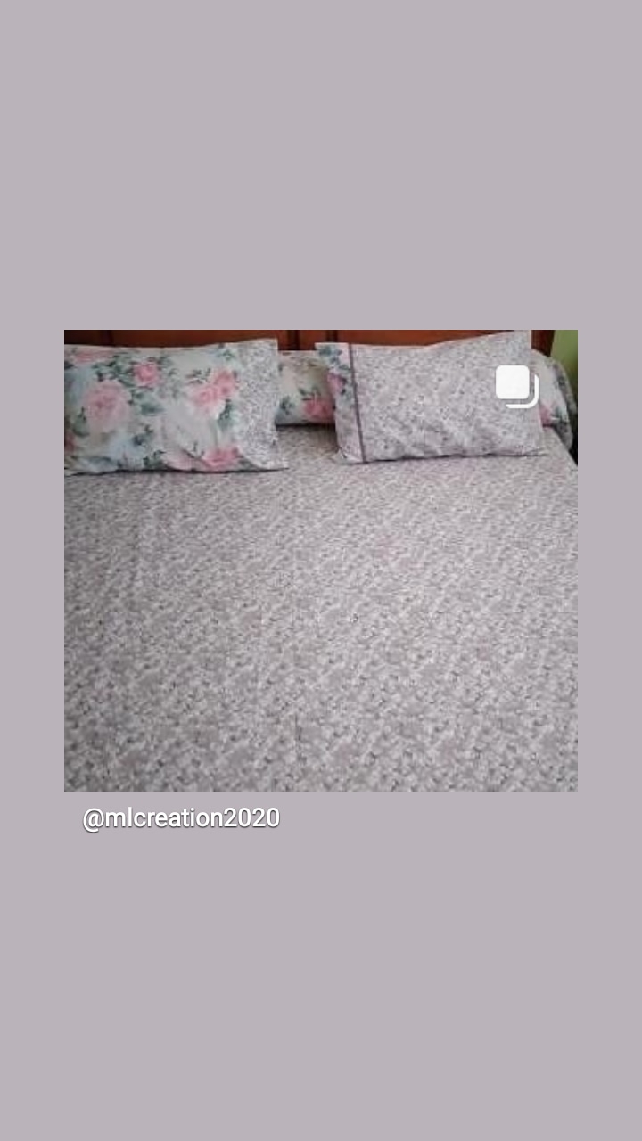 Housse de matelas deux places, Taies d'oreiller  & Traversin