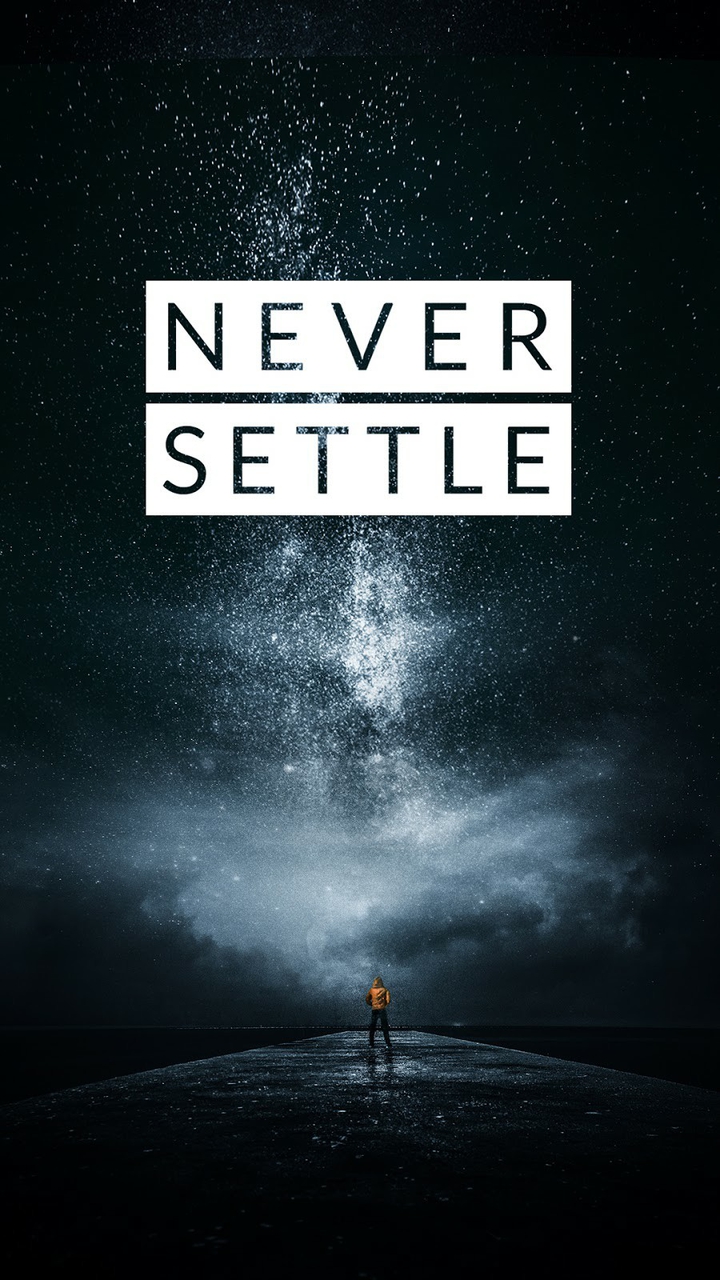 Never Settle