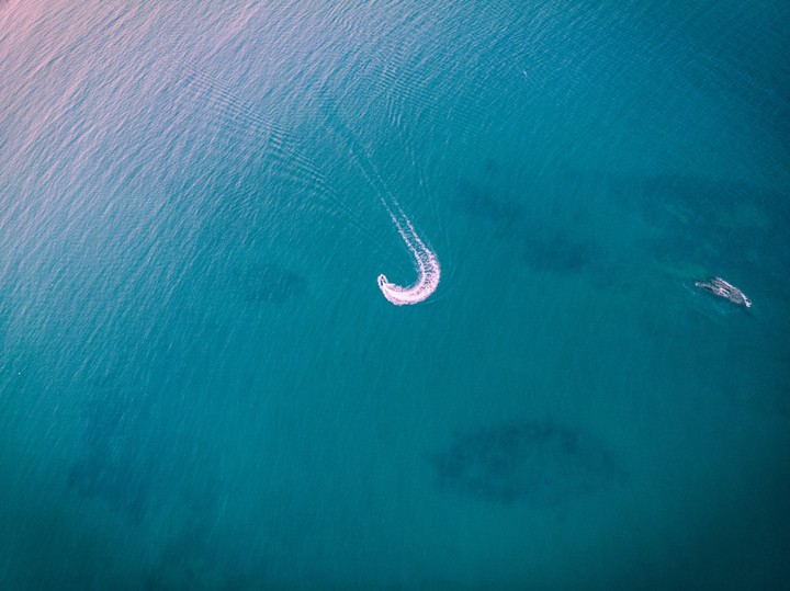 Alone in the beach