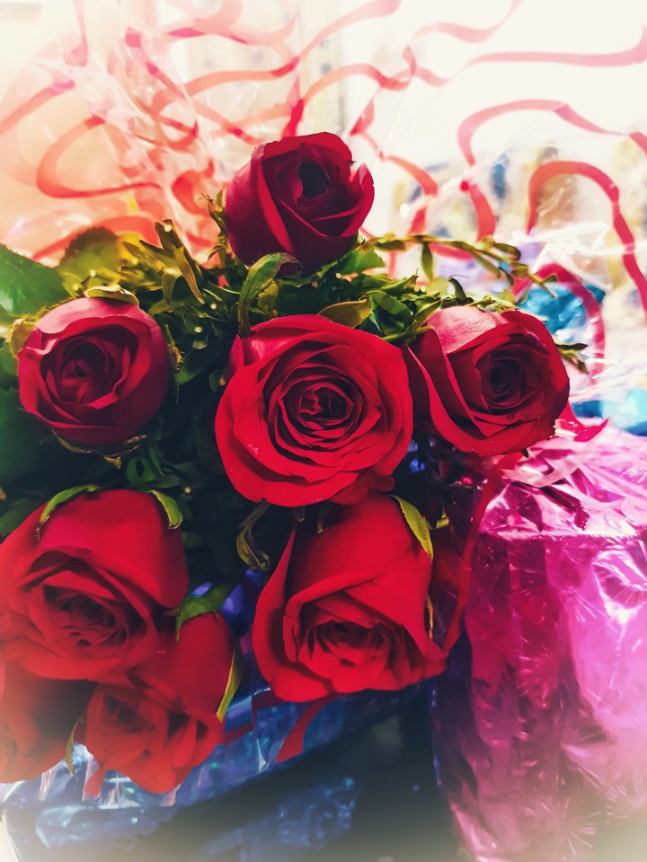red roses