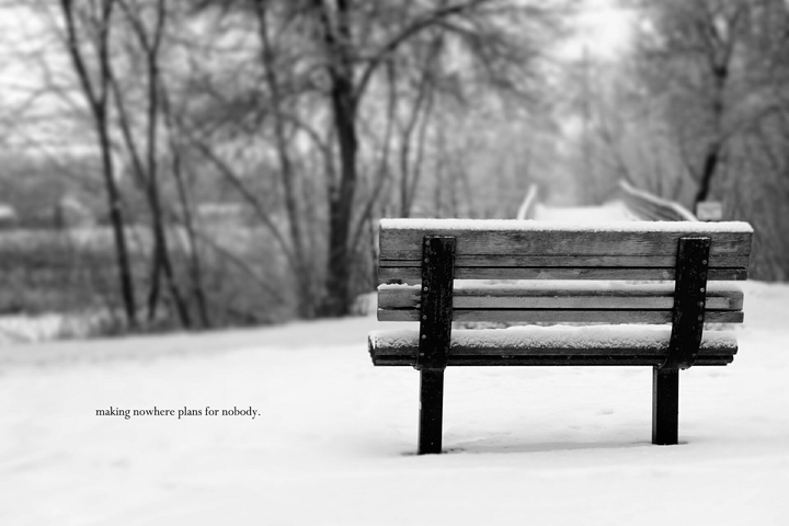 black and white