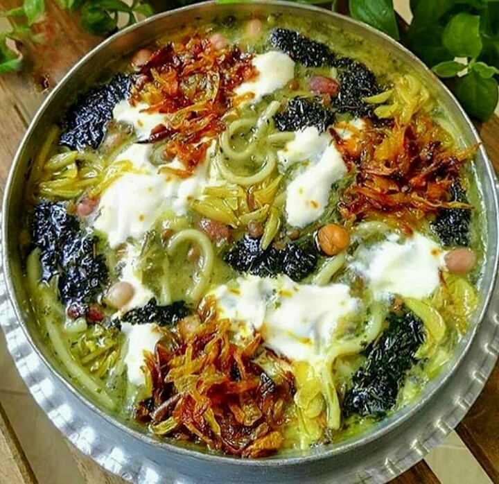 ⭐⭐ Traditional Iranian food ( Ash Noodle(Reshteh))❤